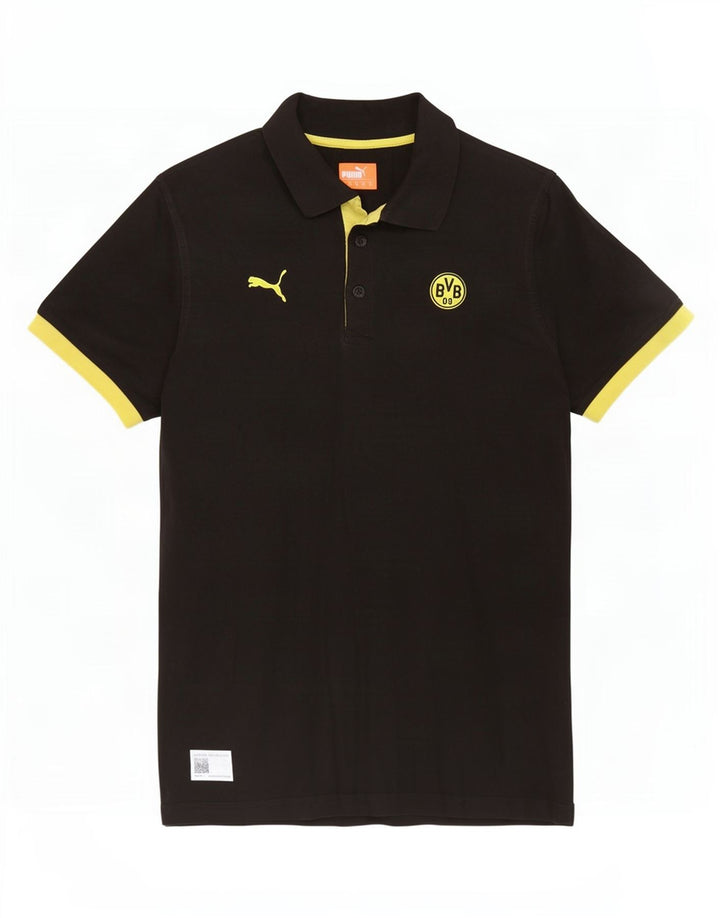 Puma Herre BVB Dortmund Polo Shirt Medium Sort