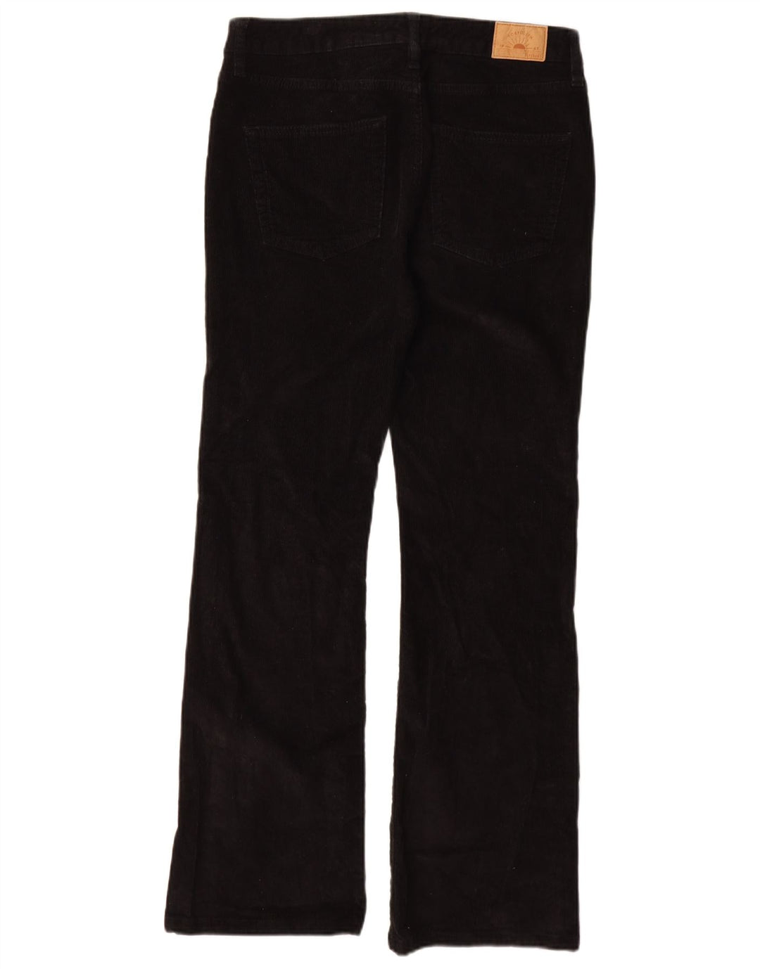 Superdry Bootcut fløjlsbukser til kvinder W30 L30 Sort