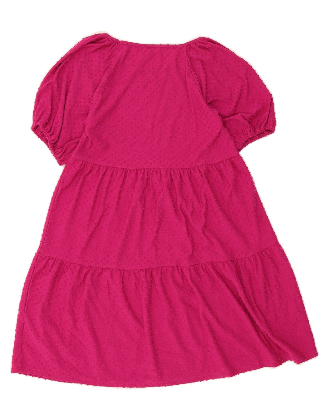 J. CREW Womens Tiered Dress UK 6 XS Pink Polyester Vintage J. Crew and Second-Hand J. Crew from Messina Hembry 