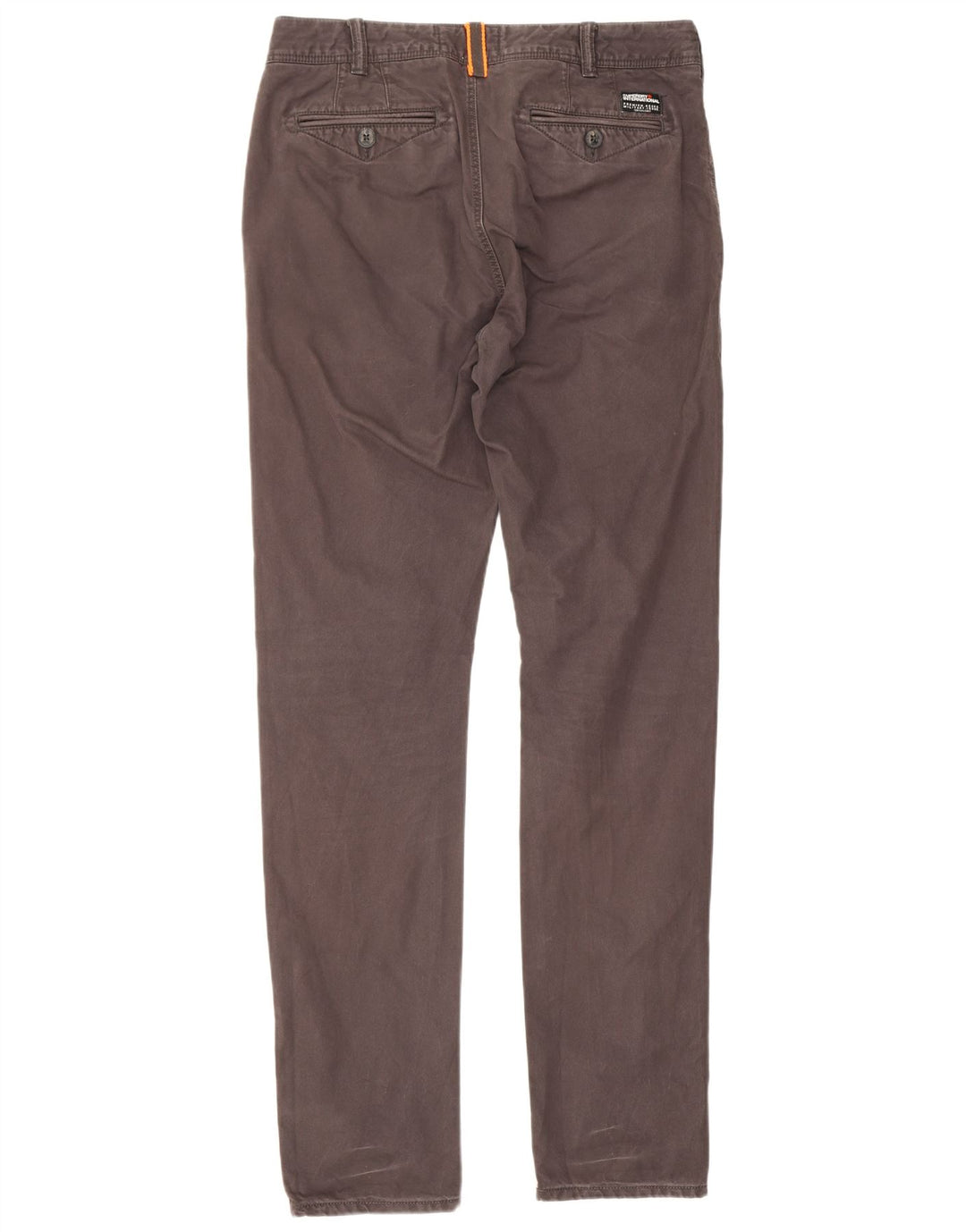 Superdry Slim Chino-bukser til mænd W30 L32 Brun