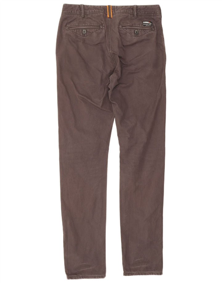 Superdry Slim Chino-bukser til mænd W30 L32 Brun