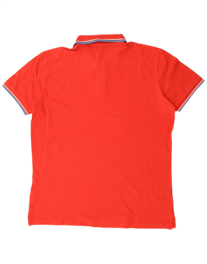 Diadora herre poloshirt 3XL rød bomuld