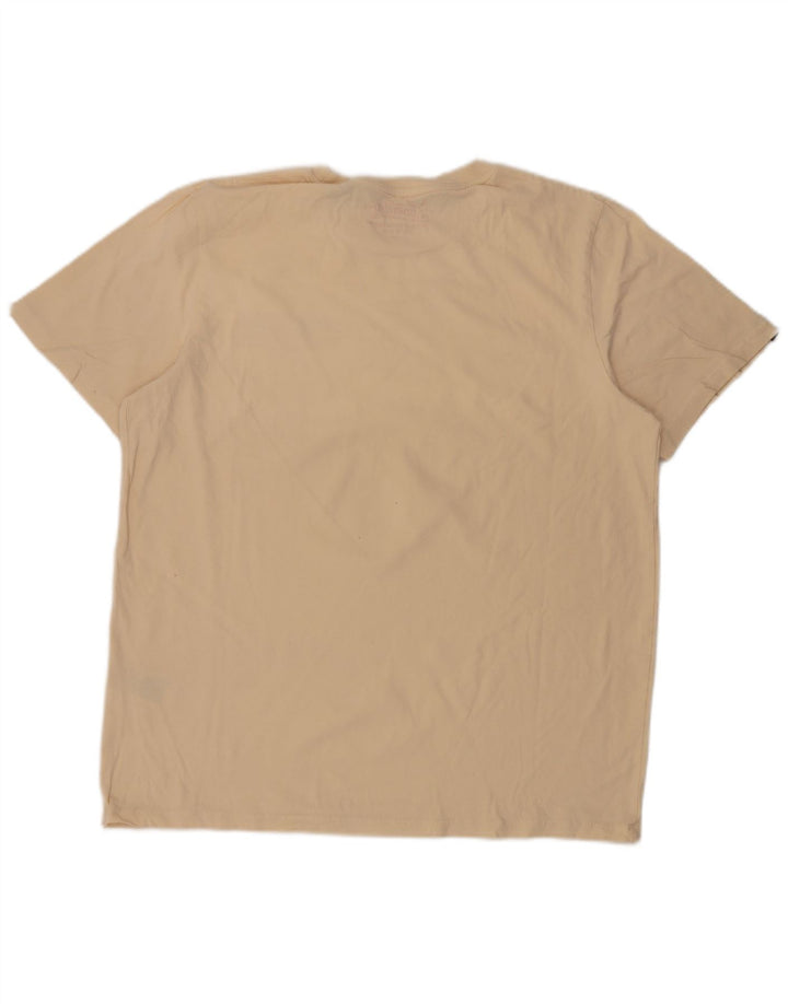 Superdry T-shirt top til mænd 2XL beige bomuld