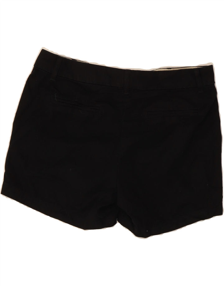 J. CREW Womens Chino Shorts US 10 Large W34 Black Cotton Vintage J. Crew and Second-Hand J. Crew from Messina Hembry 