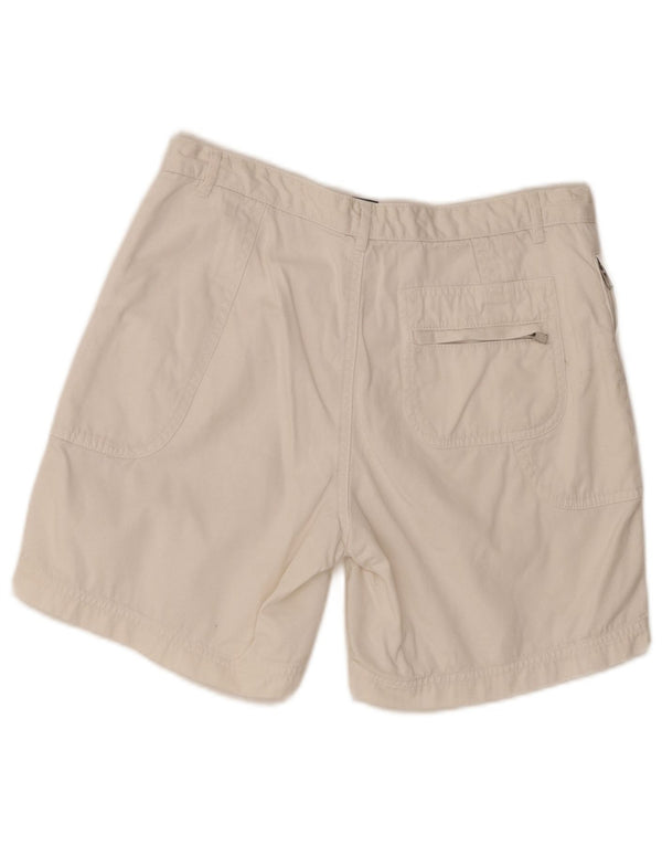 Calvin Klein Chino Shorts til kvinder US 6 Medium W28 Off White Bomuld
