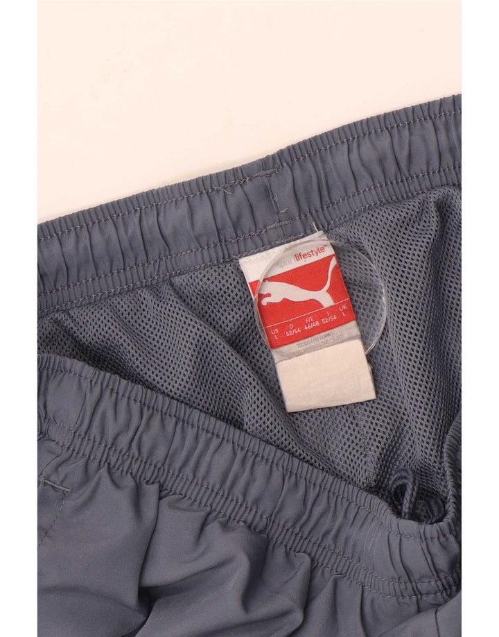 Puma Træningsdragt bukser til mænd Stor blå polyester