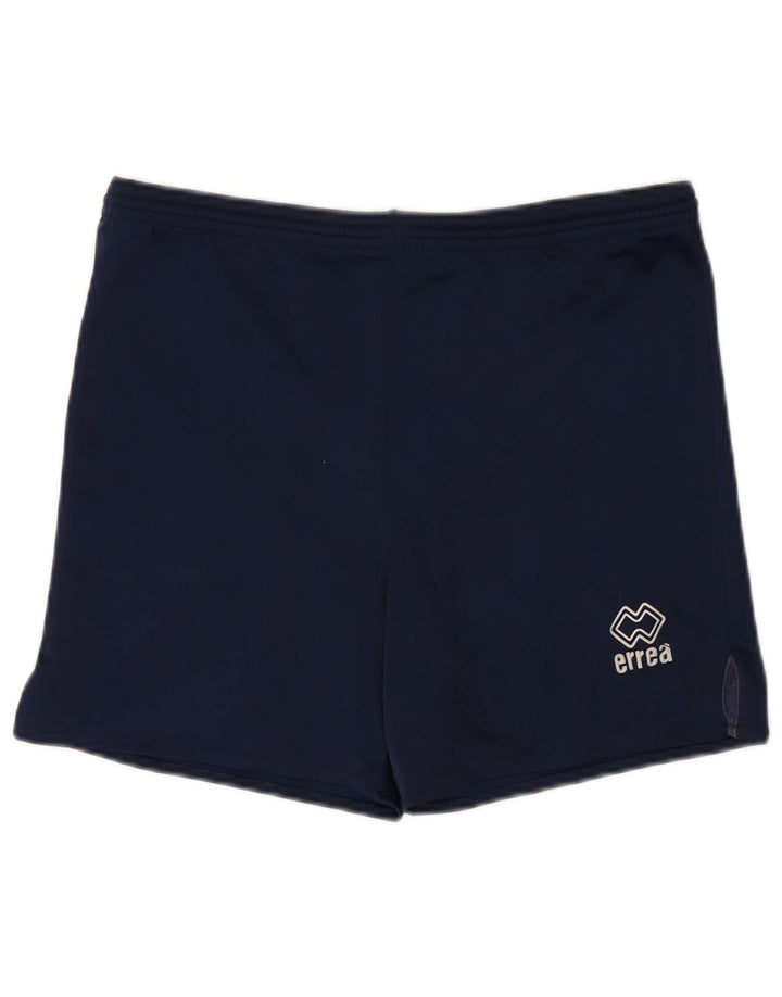 Errea Herre Sportshorts Medium Navy Blue Polyester