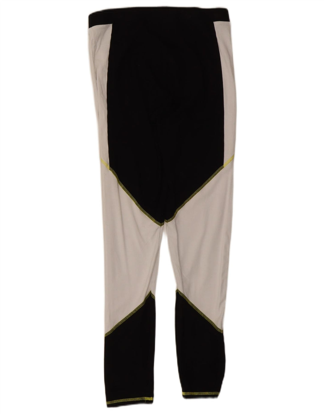 Topshop Womens Sno Leggings UK 12 Medium Sort Colourblock Viscose