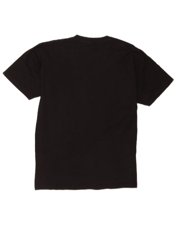Vans Boys Classic Fit T-Shirt Top 10-11 år Medium Sort Bomuld