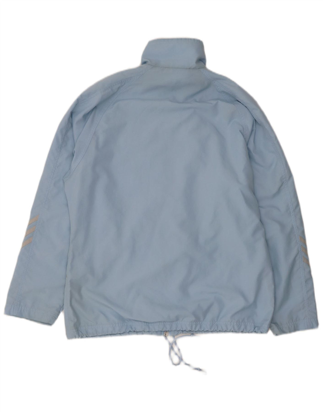 ADIDAS træningsdragt topjakke til kvinder UK 14 Stor blå polyester