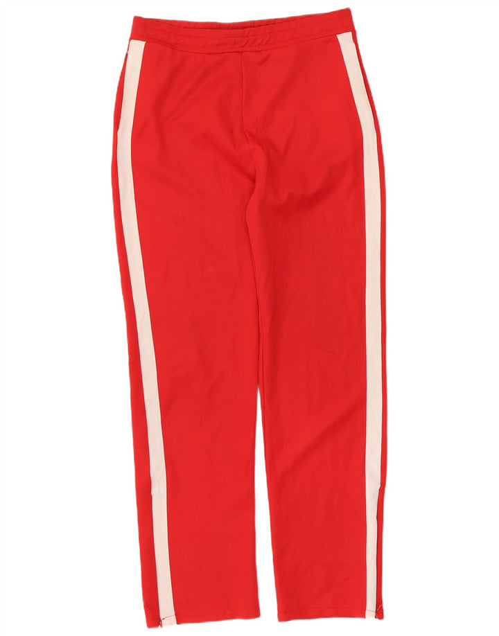 Zara Træningsdragtsbukser til kvinder EU 30 W30 L29 Rød Colourblock Polyester