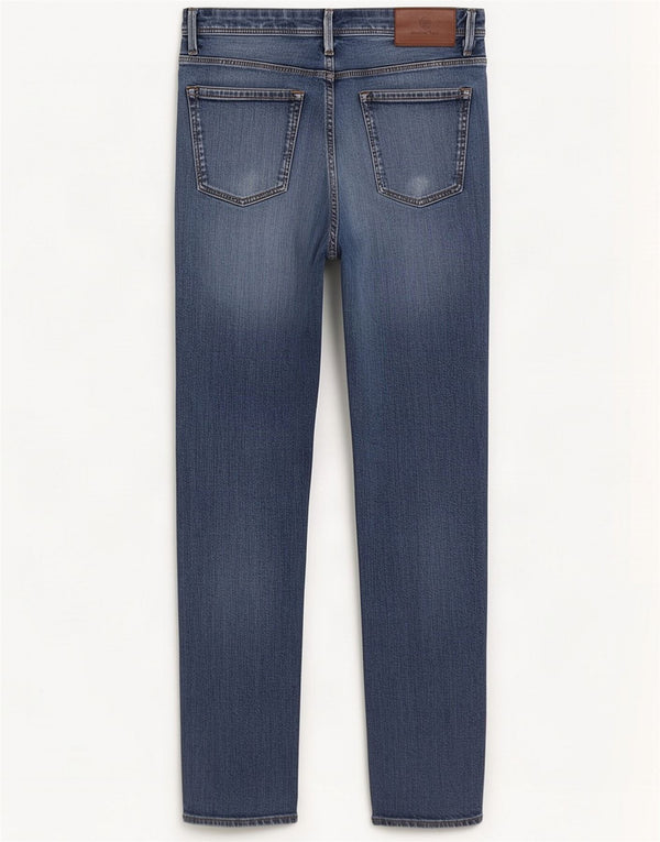 Massimo Dutti Herre Slim Jeans EU 42 Large W32 L31 Blå