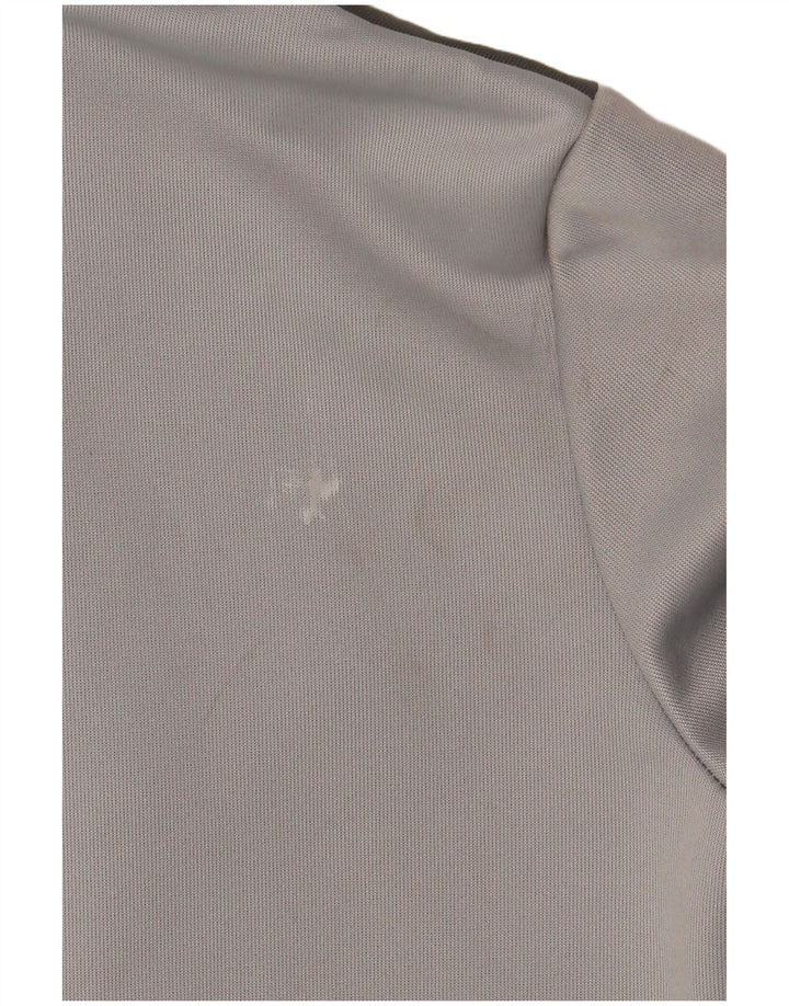 Nike hættetrøje med lynlås til drenge 10-11 år Medium Grey Colourblock Polyester