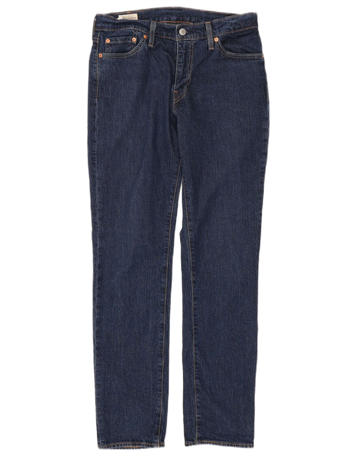 Levi's Dame 511 Slim Jeans W30 L32 Marineblå Bomuld