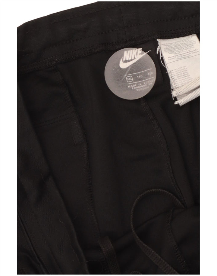 NIKE Grafisk træningsdragt bukser til mænd 2XL sort polyester