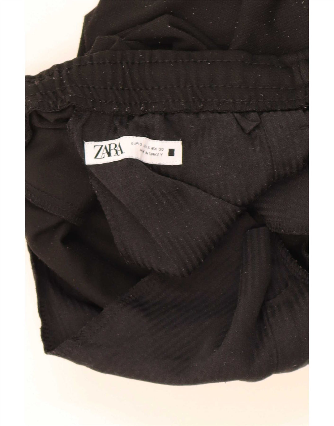 Zara Træningsdragtsbukser til mænd Lille sort polyester