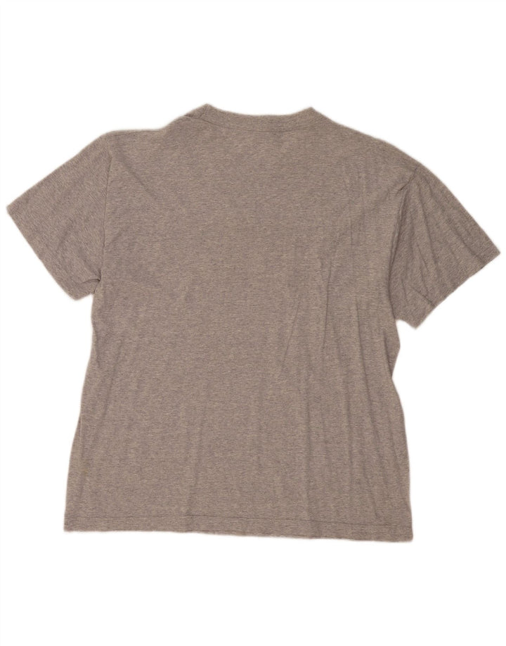 Diadora Herre Grafisk T-Shirt Top Stor Grå