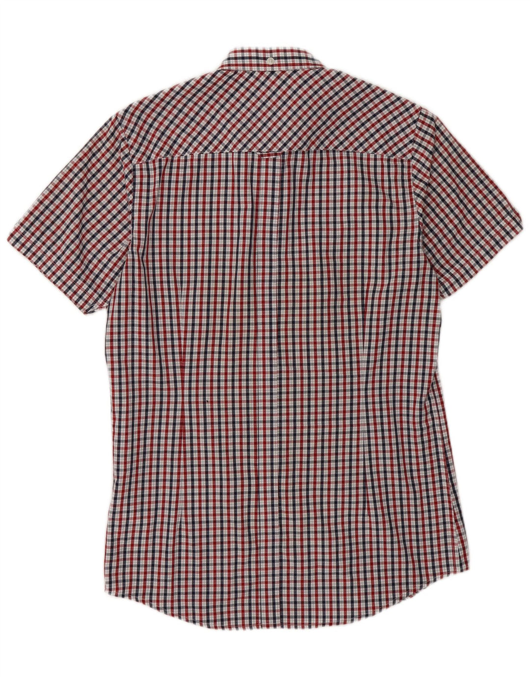 Ben Sherman Herre signatur kortærmet skjorte Lille flerfarvet ternet
