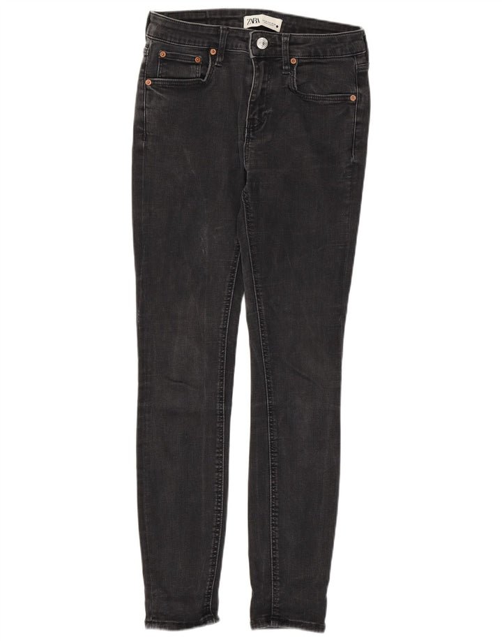 Zara Dame Skinny Jeans EU 38 Small W28 L26 Grå
