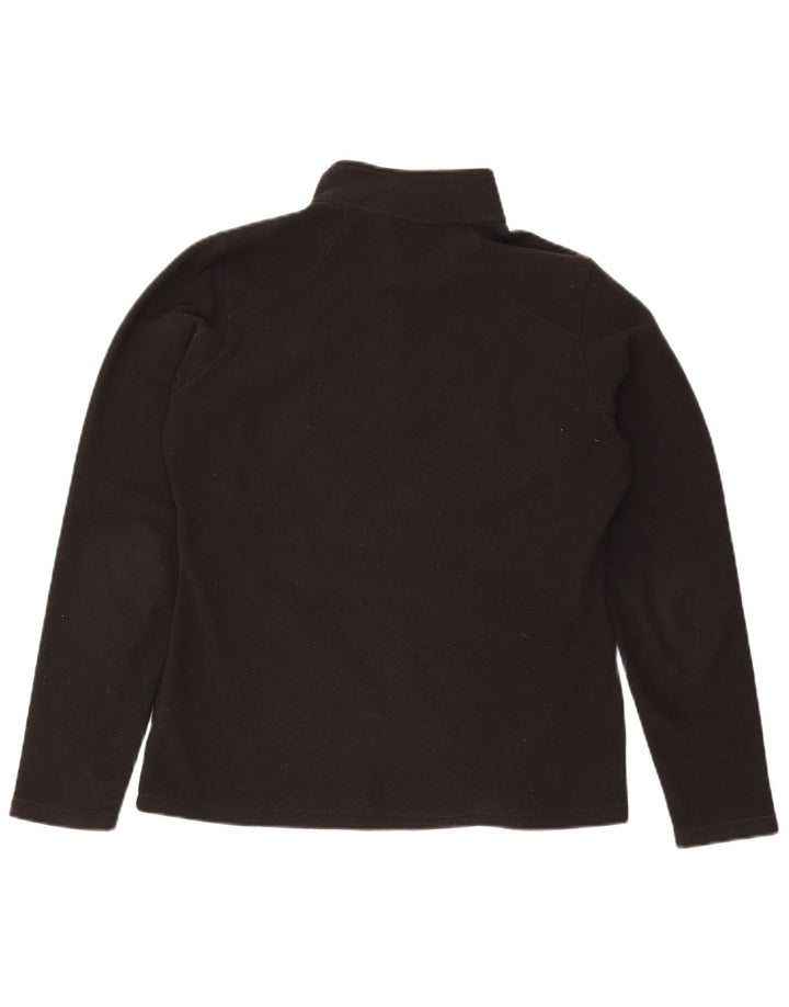 The North Face Dame Fleece Jumper med lynlås DK 16 Stor sort polyester