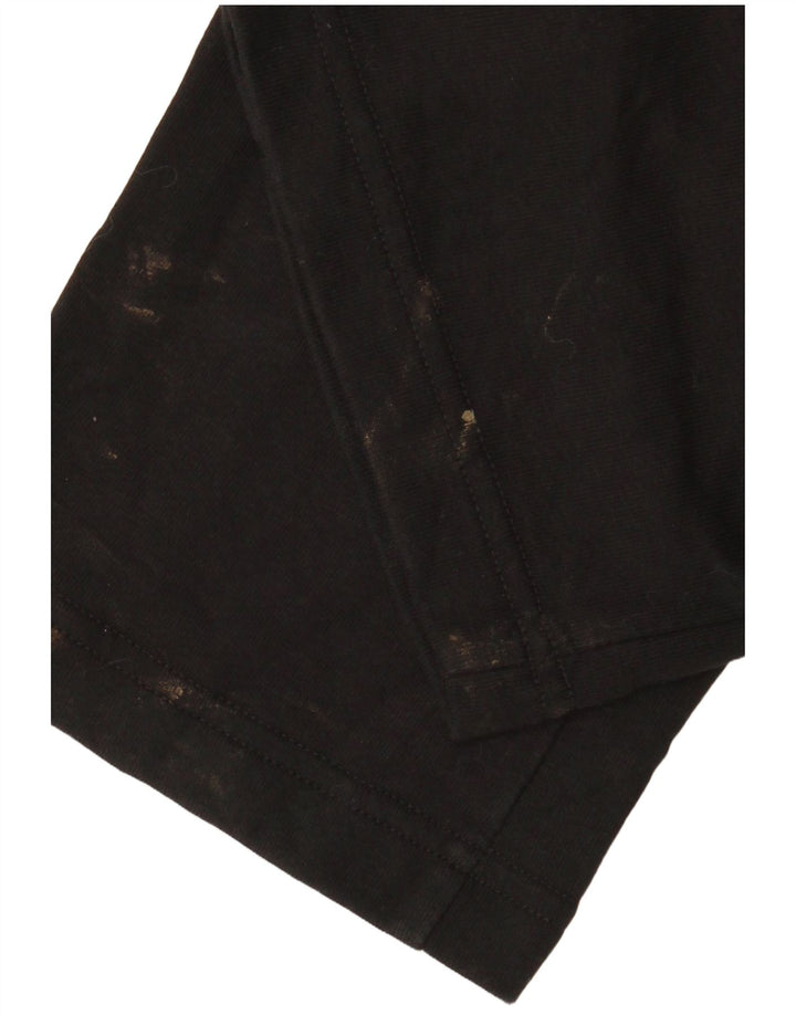 Marks & Spencer Womens Regular Fit træningsdragtsbukser UK 10 Small Black