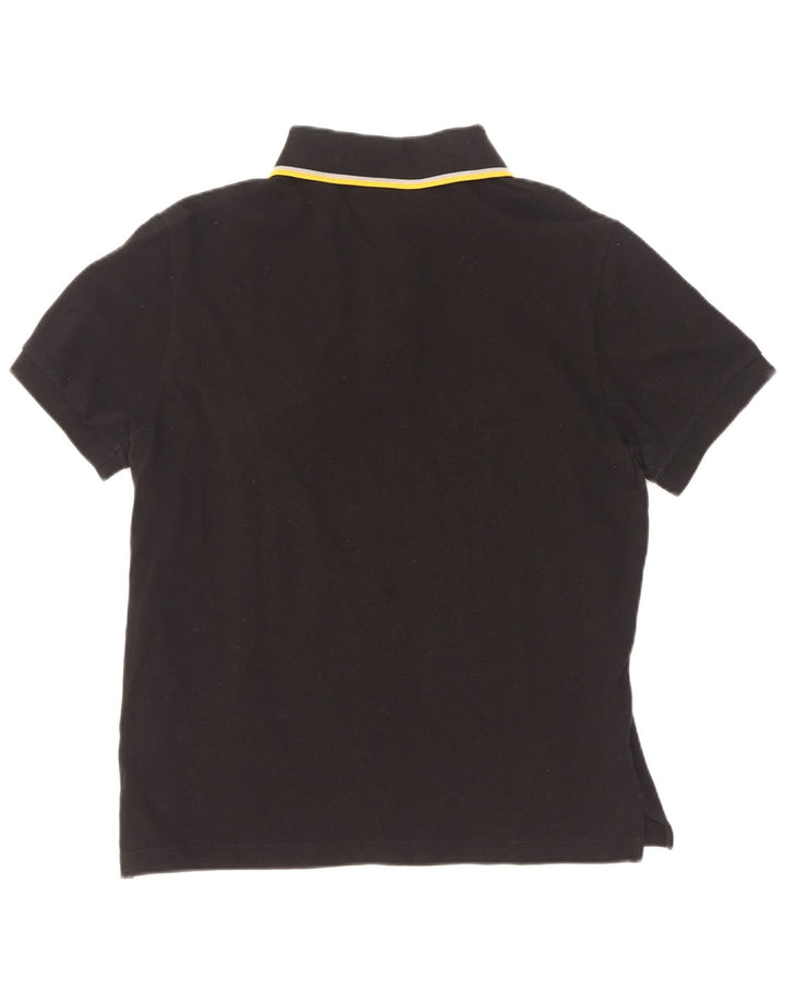 Fred Perry Herre poloshirt Medium sort stribet bomuld