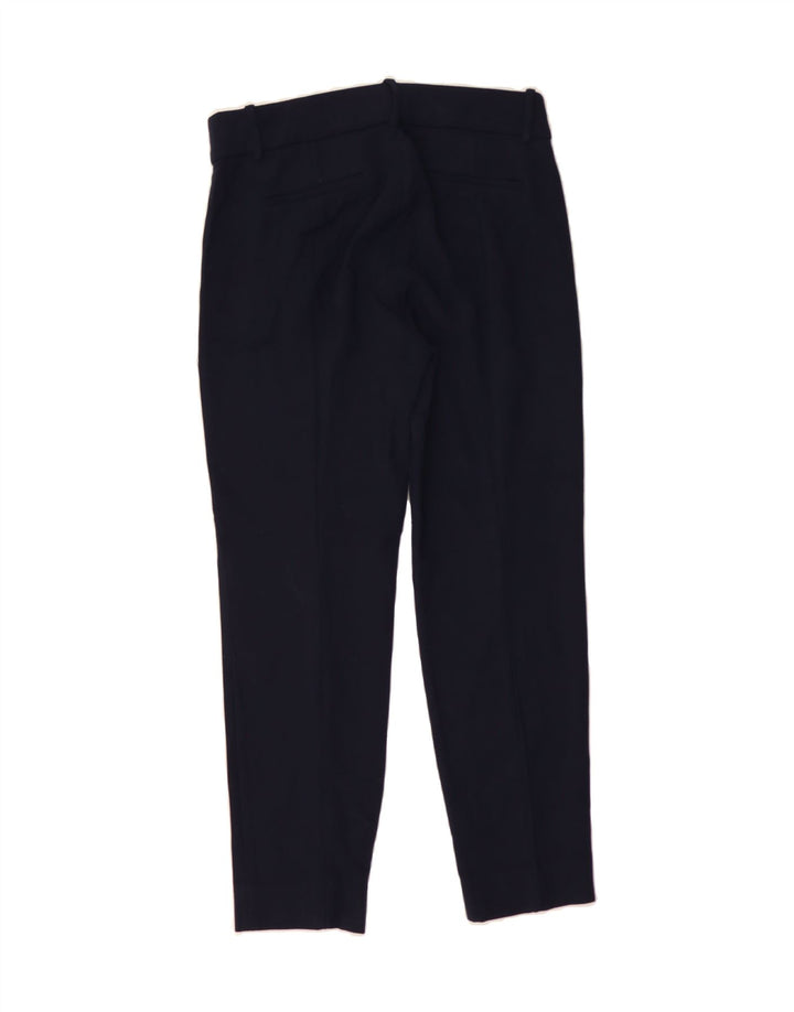 J. CREW Womens Cameron Slim Chino Trousers US 6 Medium W30 L26 Navy Blue Vintage J. Crew and Second-Hand J. Crew from Messina Hembry 