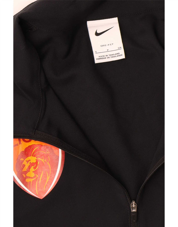 Nike Herre Dri Fit Grafisk træningsdragt Topjakke Lille sort polyester
