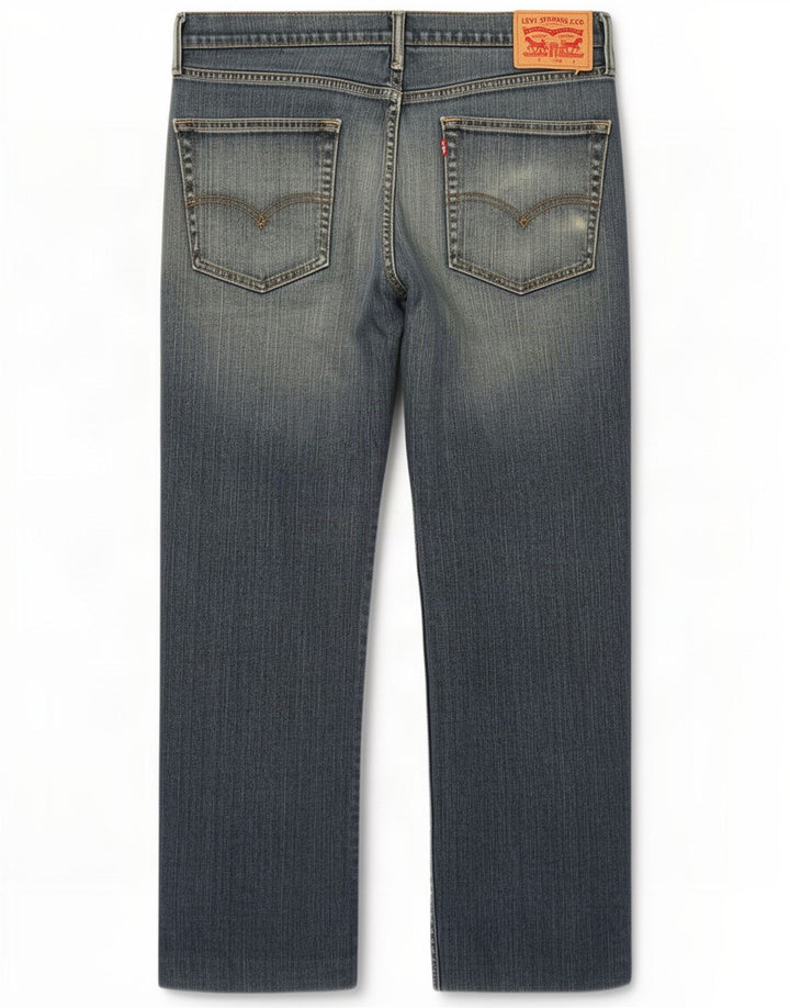 Levi's Straight Jeans til mænd W36 L27 Blå