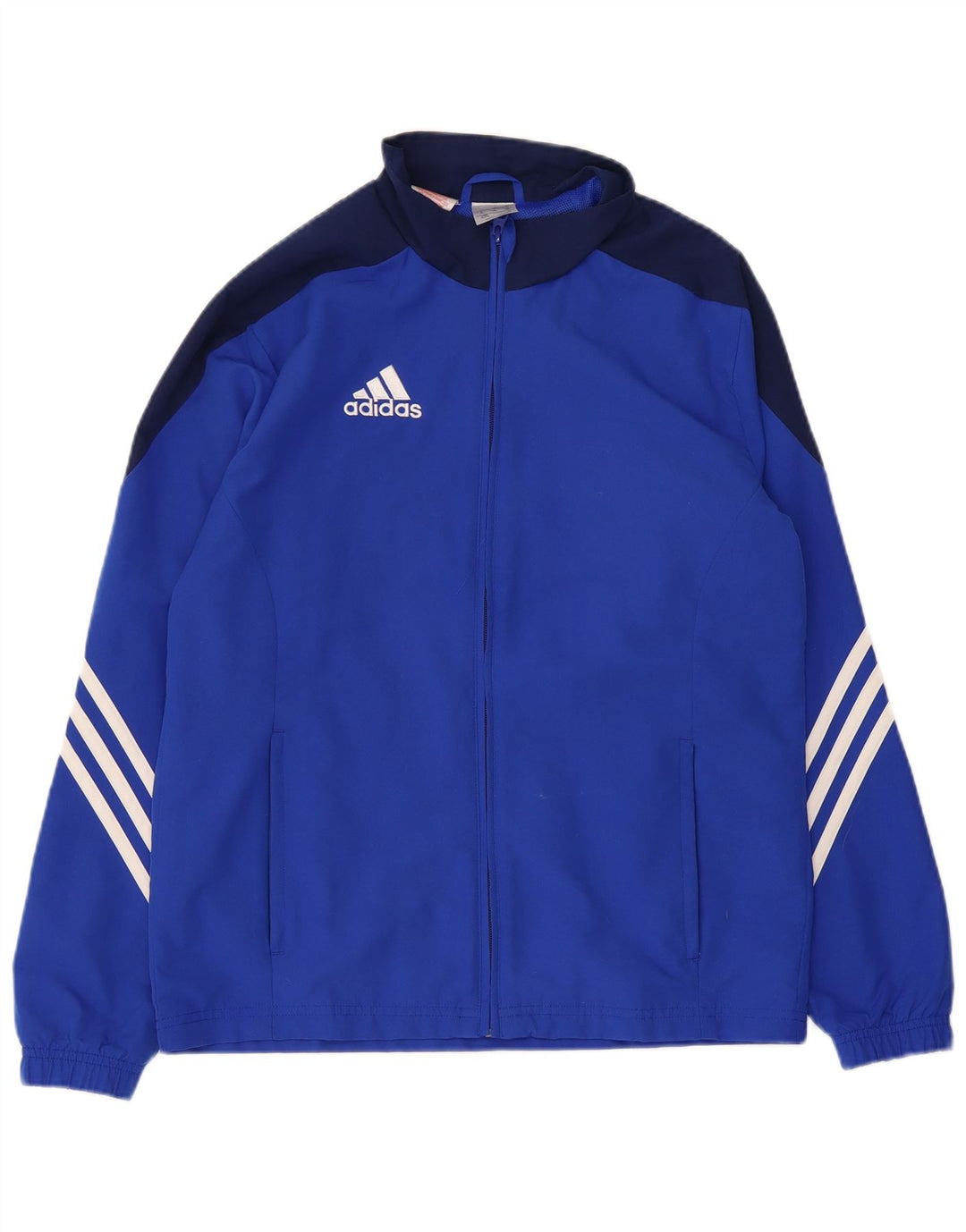 Adidas Drenge Træningsdragt Topjakke 15-16 år XL Blå Colourblock Polyester