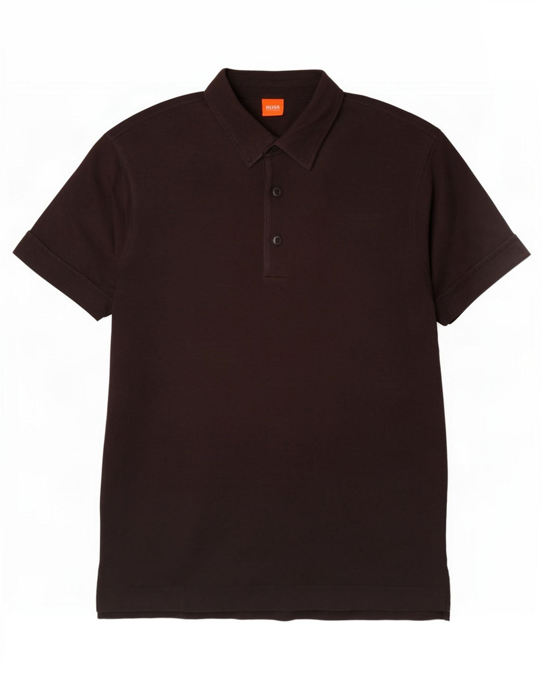 Hugo Boss Poloshirt til mænd Stor sort bomuld