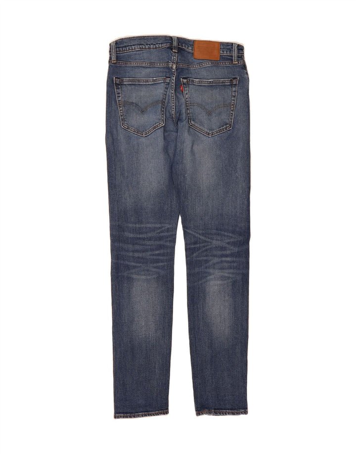LEVI'S Mens 512 Slim Tapered Jeans W31 L34 Blue Cotton Vintage Levi's and Second-Hand Levi's from Messina Hembry 
