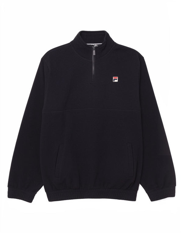 Fila Fleece Jumper med lynlås til mænd Medium Marineblå