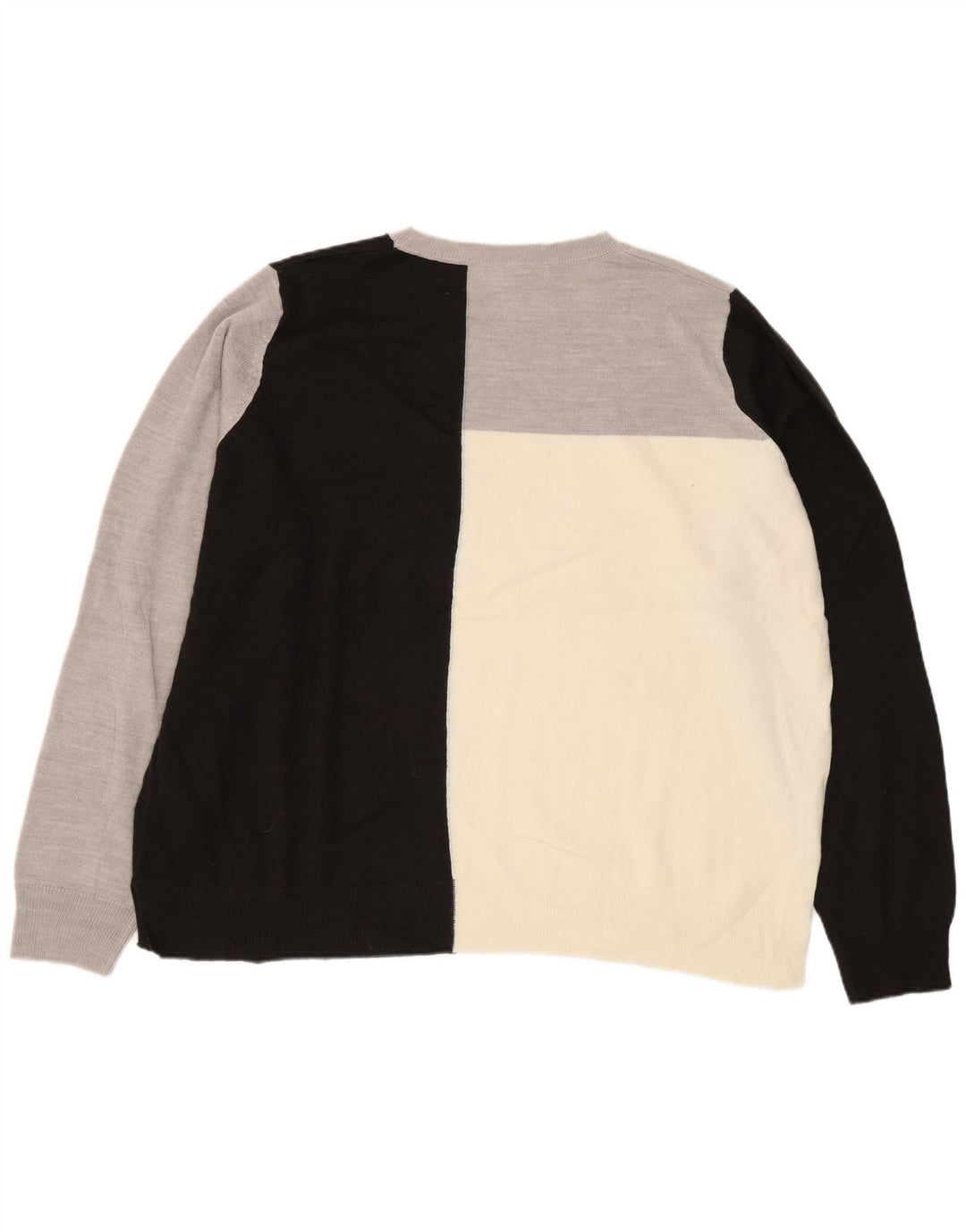 MARKS & SPENCER Dame Boat Neck Jumper Sweater UK 18 XL Flerfarvet