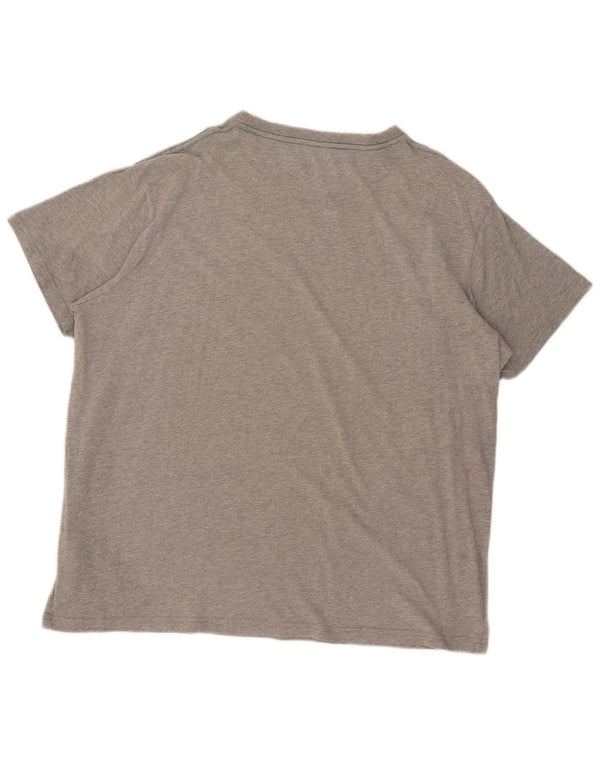 Weird Fish Mens Graphic T-Shirt Top 4XL Grey Flecked Cotton
