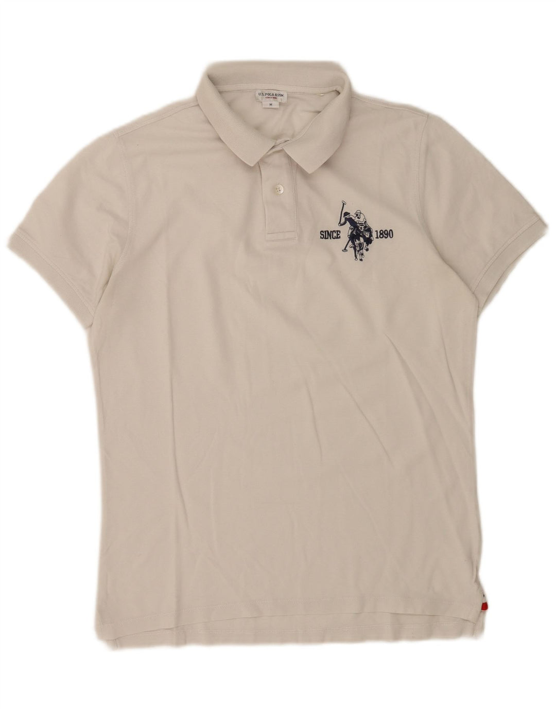 U.S. Polo Assn. Herre grafisk skjorte medium hvid