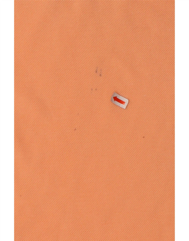 Lacoste Herre poloskjorte str. 5 Large Orange Bomuld