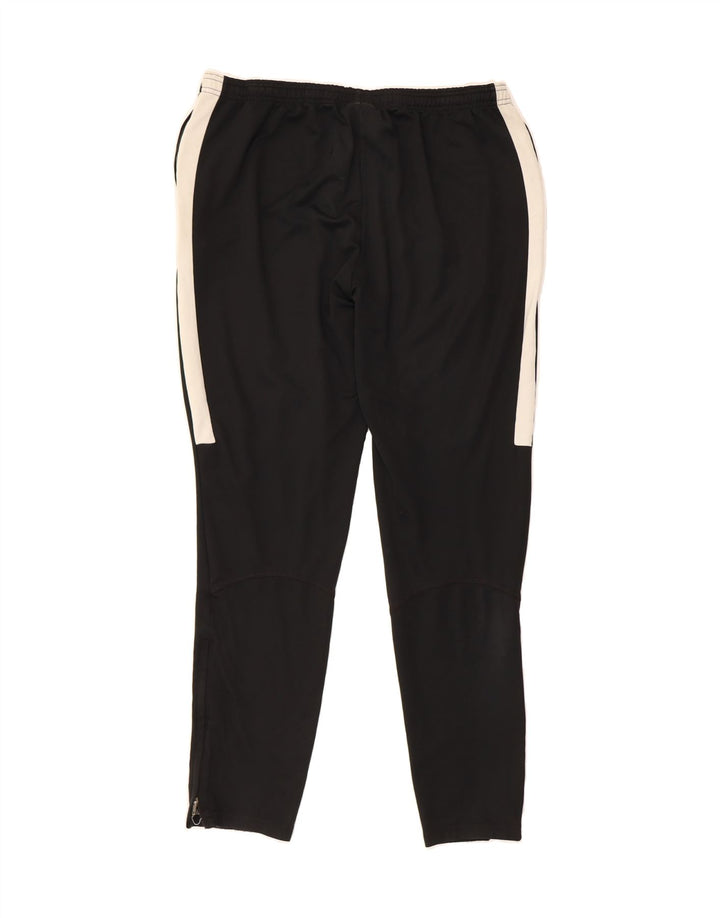 NIKE Mens Dri Fit Tracksuit Trousers Medium Black Colourblock Polyester Vintage Nike and Second-Hand Nike from Messina Hembry 