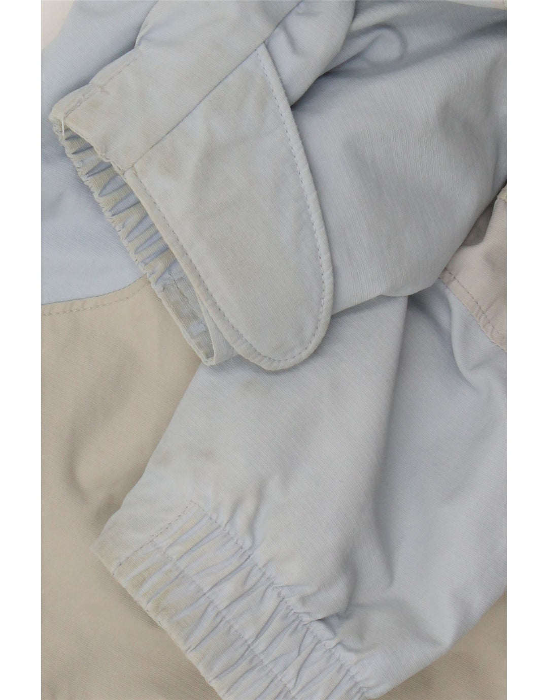 Columbia Herre Windbreaker Jacket UK 36 Small Beige Colourblock Polyamid