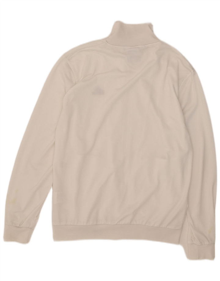 Adidas Træningsdragt til mænd Topjakke Stor Hvid Polyester
