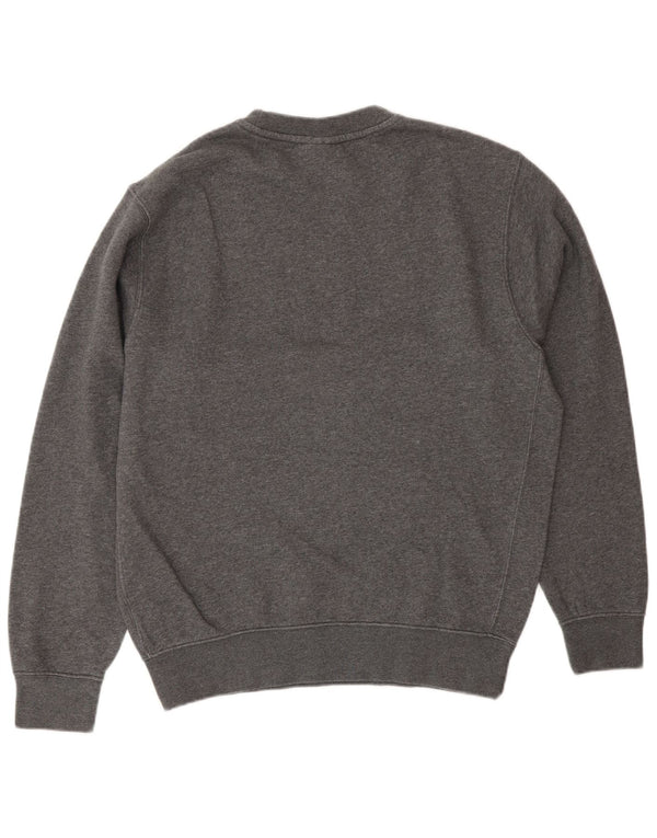 Nike grafisk sweatshirt til mænd, lille grå bomuld