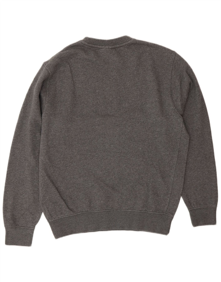 Nike grafisk sweatshirt til mænd, lille grå bomuld