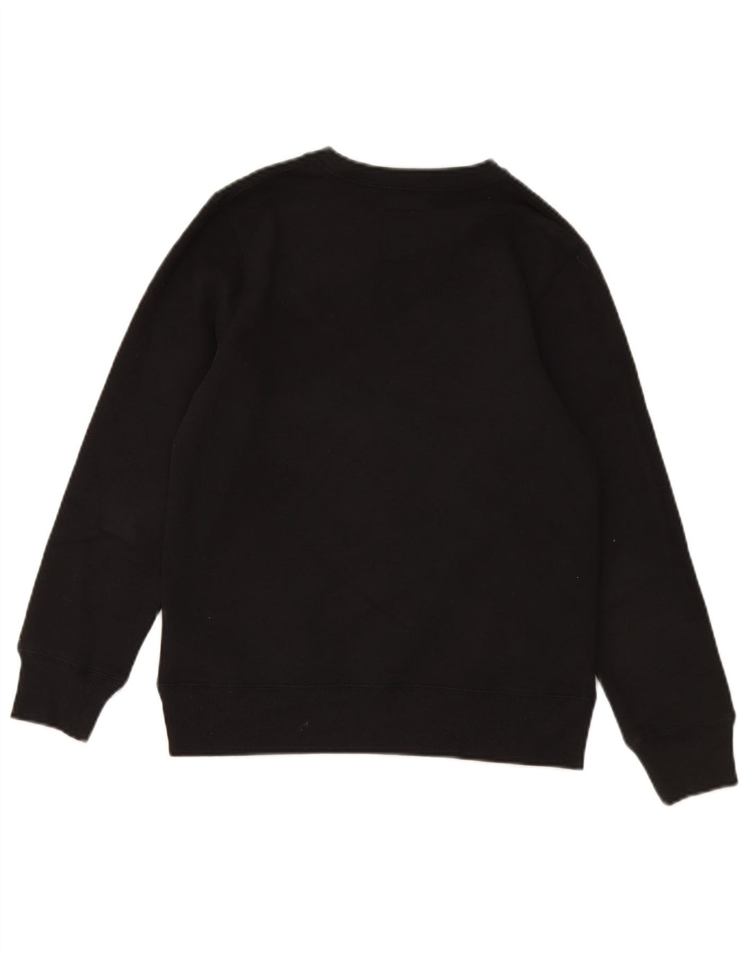 LEVI'S Boys Graphic Sweatshirt Jumper 14-15 Years Black Cotton