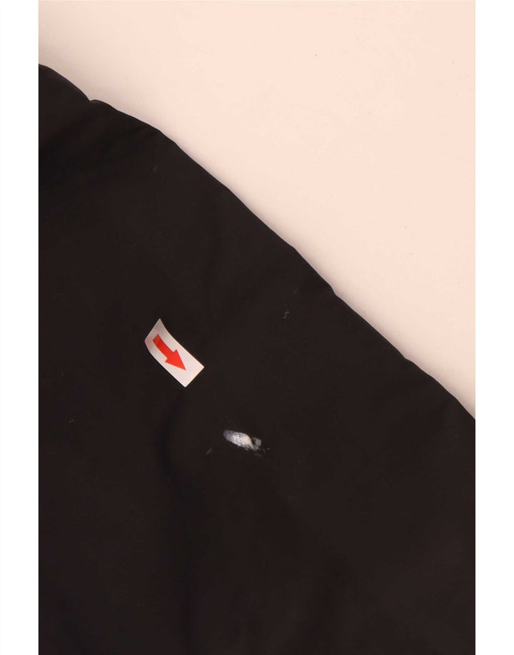 Fred Perry Herre hættepolstret jakke UK 40 Stor sort polyester