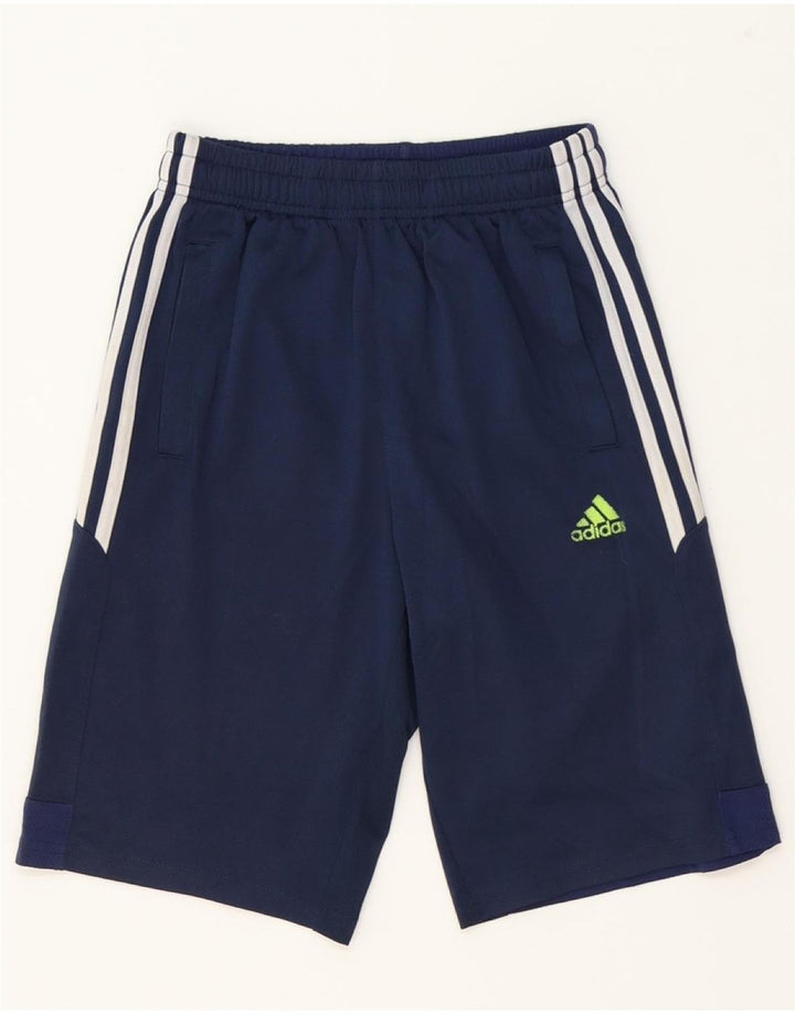 ADIDAS Mens Sport Shorts 2XS W24 L10 Navy Blue Polyester Vintage Adidas and Second-Hand Adidas from Messina Hembry 