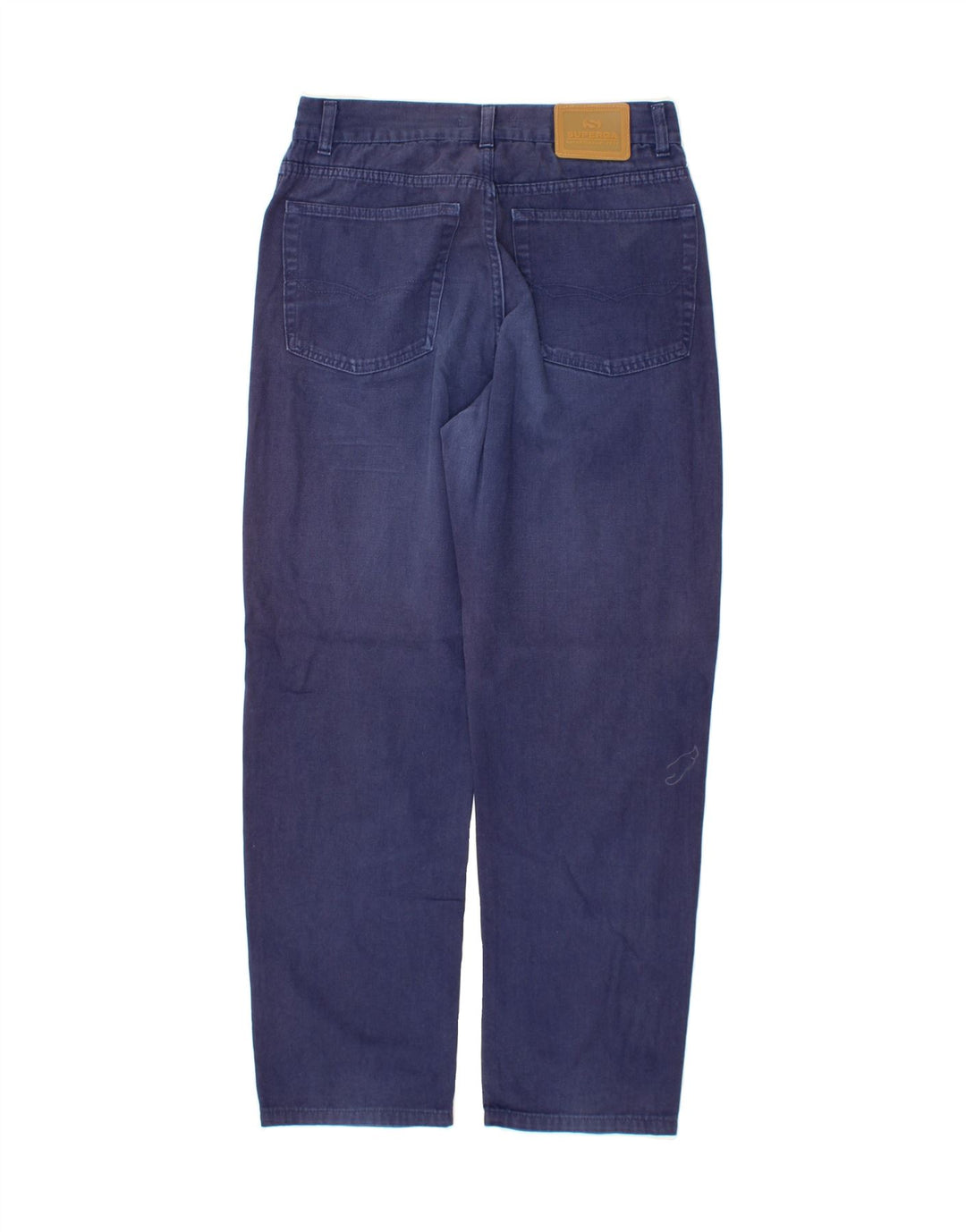 SUPERGA Womens Tapered Jeans IT 46 Large W32 L29 Blue Cotton Vintage Superga and Second-Hand Superga from Messina Hembry 