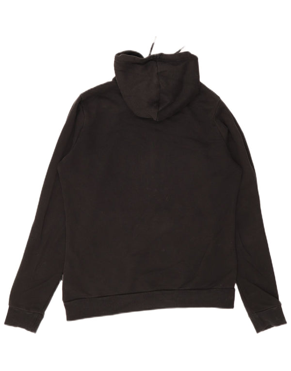 Puma Graphic Hoodie Jumper UK 12 Medium Sort