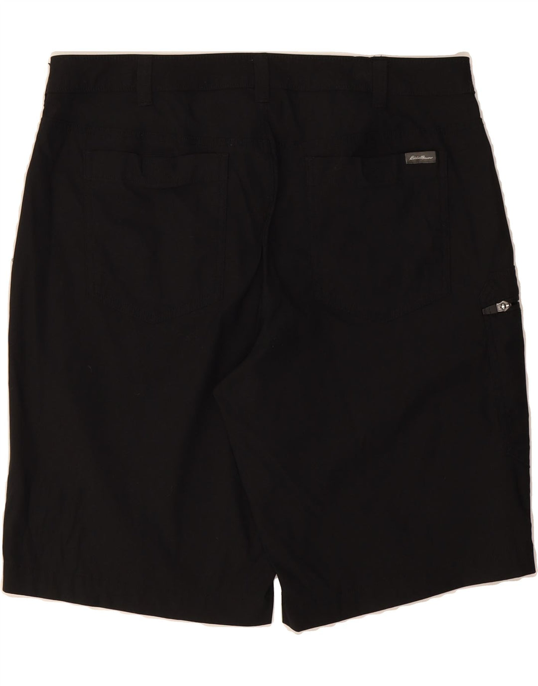 EDDIE BAUER Mens Cargo Shorts W36 Large  Black Nylon Vintage Eddie Bauer and Second-Hand Eddie Bauer from Messina Hembry 