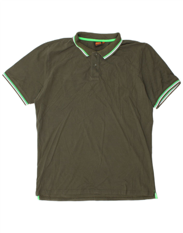 Sundek Herre Polo Shirt 2XL Grøn Bomuld