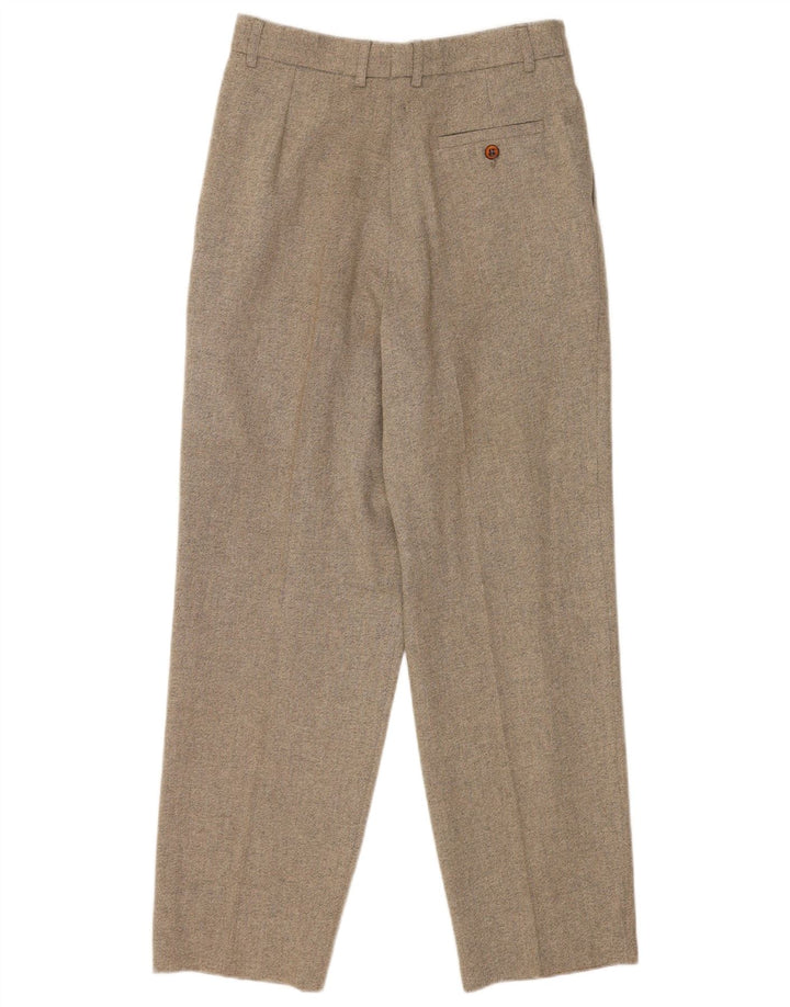 Vintage Herre Pegged Suit Bukser IT 46 Small W28 L28 Grå Uld